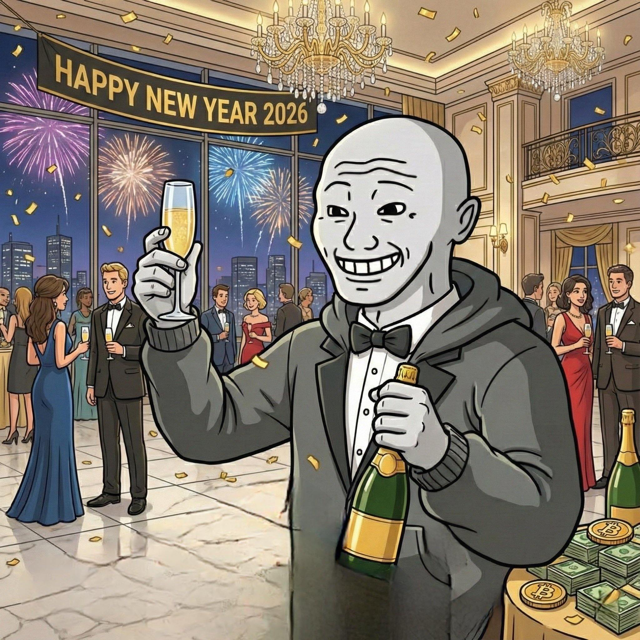 New Year 2026 HODLER
